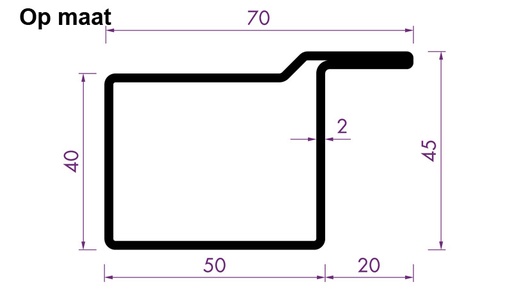 [R4254OM] 180-RP1628AA-opmaat
