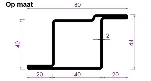 [R4264OM] 180-RP1680AA-opmaat
