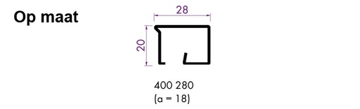 [K00282] 180-RP400280-opmaat